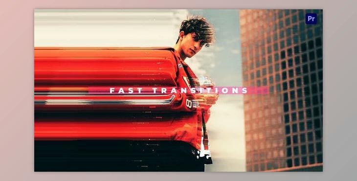 Fast Motion Transitions for Premiere Pro (Videohive 35546963)