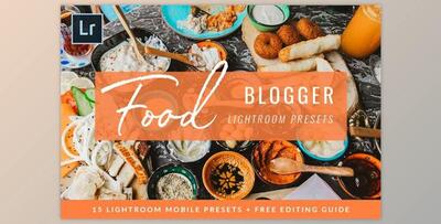 Food Photography Lightroom Presets (DNG)