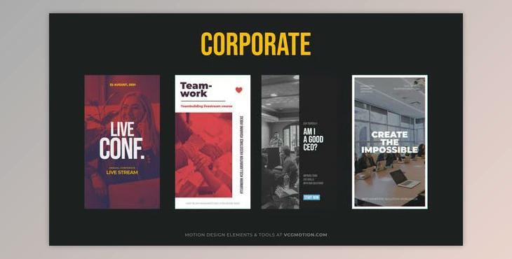 Corporate Instagram Stories (Videohive 36886622) - AE Project