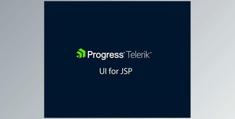 Progress Telerik UI for JSP 2023 R1 v2023.1.117 (17 Jan 2023) Retail Full Version
