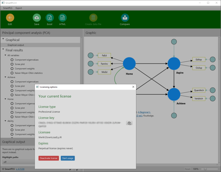 SmartPLS Professional 4.1 x64