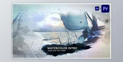 Watercolor Intro (Videohive 33578591)