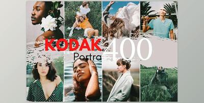Kodak Portra 400 Lightroom Presets CreativeMarket-5703577 (XMP, DNG)