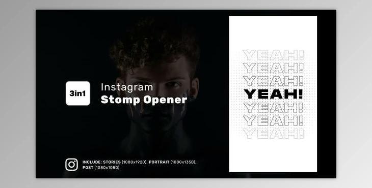 Instagram Stomp Opener (Videohive 38302257) - AE Project
