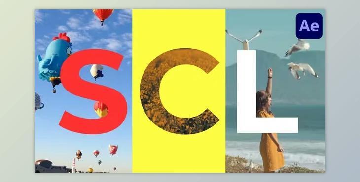 Slideshow Character Letters for After Effects (Videohive 50357819) - AE Project