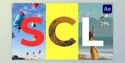 Slideshow Character Letters for After Effects (Videohive 50357819) - AE Project