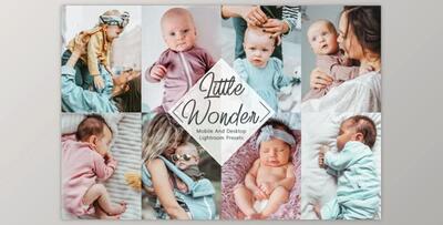 10 Mobile Lightroom Preset Little Wonder By 3Motional (Desk, Mob)