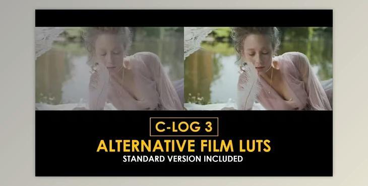 C-Log3 Alternative Film and Standard LUTs (Videohive 50930773)