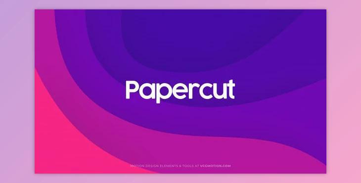 Backgrounds – Papercut (VideoHive 37298173) - AE Project
