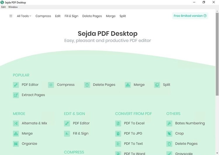 Sejda PDF Desktop Pro 7.8.6