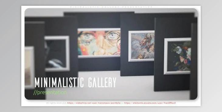 Minimalistic Gallery Presentation (Videohive 51609587) - AE Project