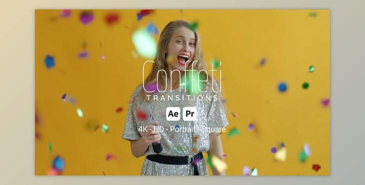 Conffeti Transitions (Videohive 50142035) - AE Project