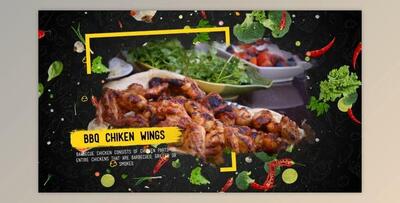 Food Menu Presentation (Videohive 20371946) - AE Project