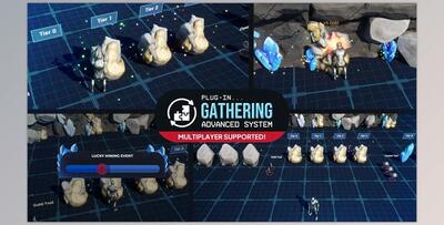 Unreal engine - Gathering Resources - Advanced System v5.3