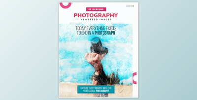 Photography Social Media News Feed Images Set – 05 Designs By Hyov (PSD, JPG)