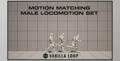 Unreal engine - Animations Motion Matching Male Locomotion Set v5.3