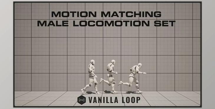 Unreal engine - Animations Motion Matching Male Locomotion Set v5.3