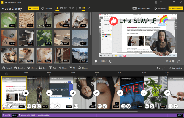 Icecream Video Editor Pro 3.24 + Portable