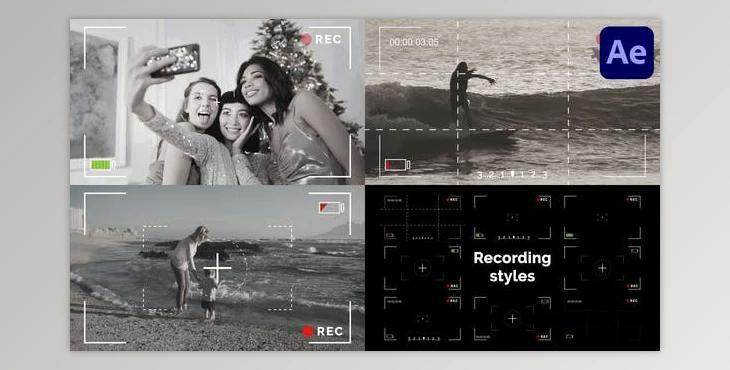 Recording Video Pack for After Effects (Videohive 47514665) - AE Project