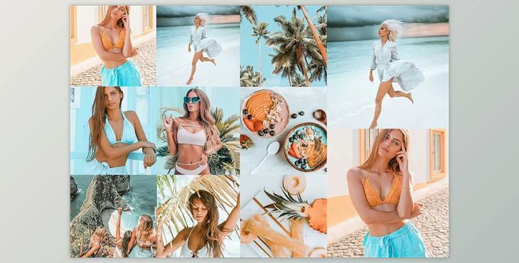 6 SUNSHINE LIGHTROOM PRESETS By KIIN (Mob, Desk)