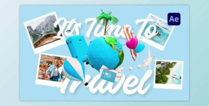 Time To Travel Promo (Videohive 49331159) - AE Project