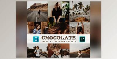 3 Lightroom Mobile Presets Chocolate
