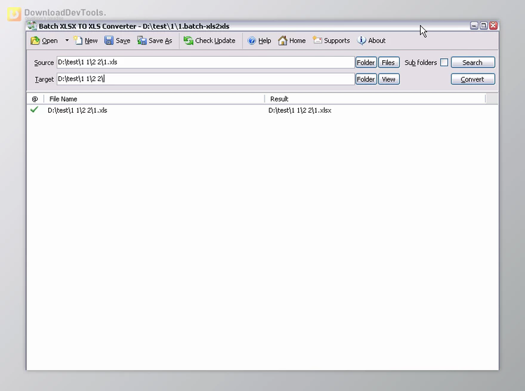 Batch XLS and XLSX Converter v2025.17.204.2650 + License Key
