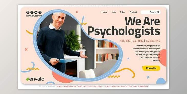 Psychology Consultant Promo (Videohive 33877798) - AE Project