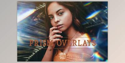 Prism Light Leak Overlays By URSAL Supply