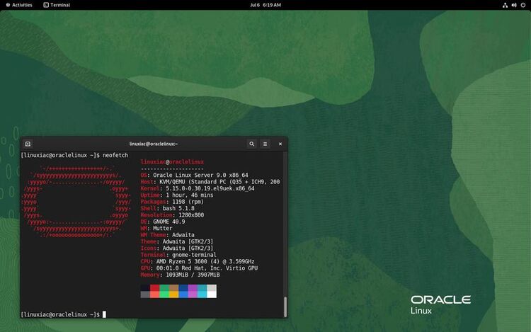 Oracle Linux 9.0