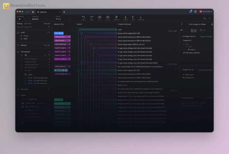 GitKraken Client On-Premise Serverless v9.13.0 for Win & Linux & macOS + Keygen