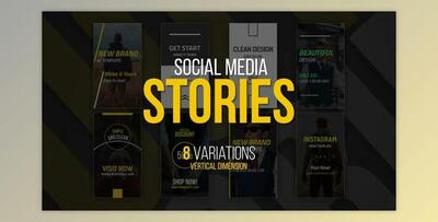 8 Social Media Stories (Videohive 41751241) - AE Project