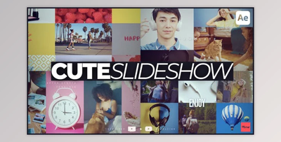 Cute Slideshow (Videohive 49553112) - AE Project