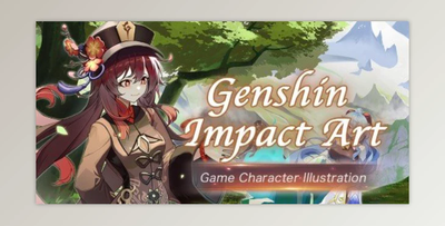 Wingfox – Genshin Impact Art-Game Character Illustration