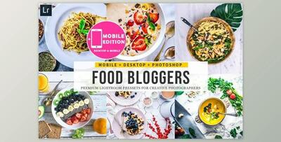 Food Blogger Lightroom Presets (Mob, Desk)
