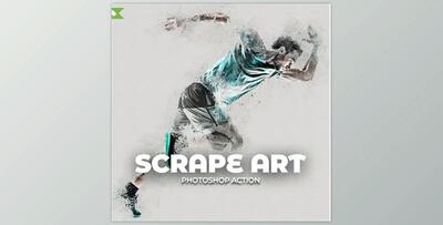 Scrape Art Photoshop Action GraphicRiver-28218323