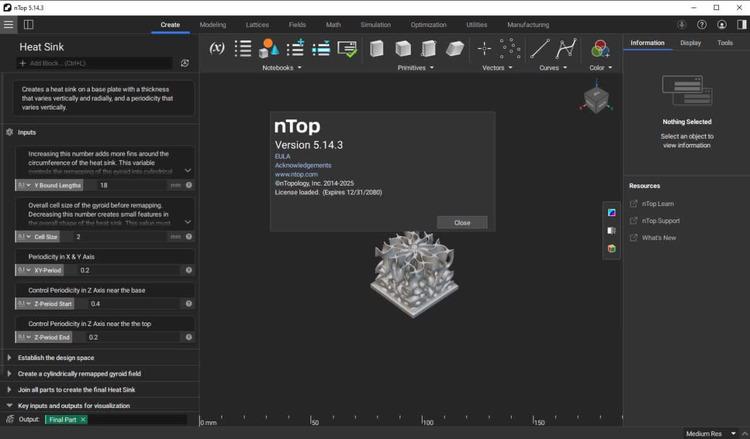 nTopology 5.25.3 x64