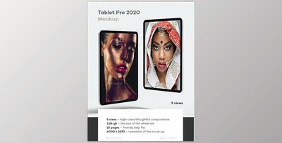 Tablet Pro 2020 Mock-up GraphicRiver-28456538