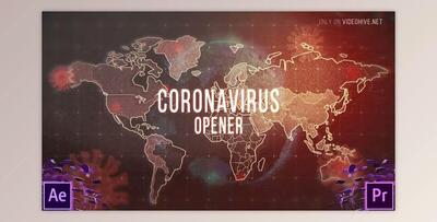 Coronavirus Infection Opener (Videohive 29252451) - PR Project