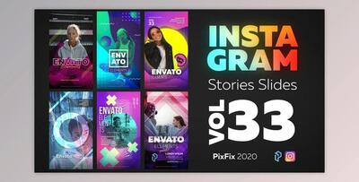 Instagram Stories Slides Vol. 33 (Videohive 30513162) - AE Project
