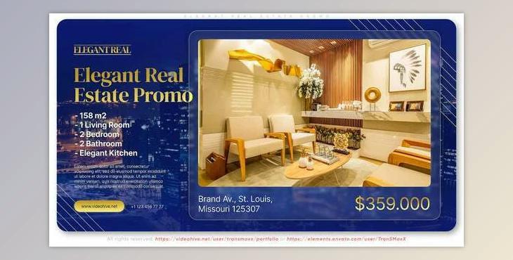 Elegant Real Estate Promo (Videohive 30553678) - AE Project