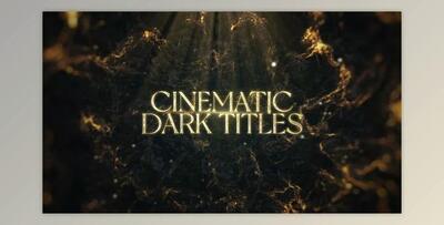 Cinematic Dark Titles (Videohive 45189216) - AE Project