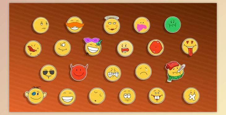 22 Cartoon Emoji (Videohive 23017206) - AE Project