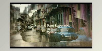 Cinematic Rain Slideshow (Videohive 23719490) - AE Project