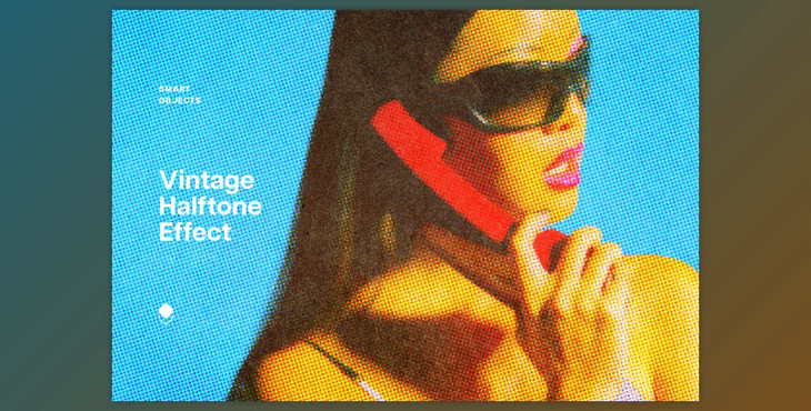 Magazine Halftone Photo Effect - 92000274