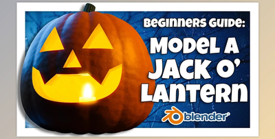 Skillshare – Blender 3D for Beginners Model a Jack-o’-lantern