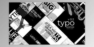 Typo Scenes Ver 0.2 (Videohive 42305264) - AE Project