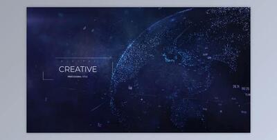 Digital Earth l Network Titles (Videohive 25207019) - AE Project