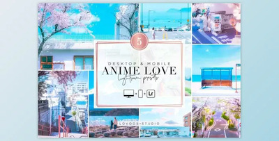 ANIME LOVE – Lightroom Presets 6351362 (Mob, Desk)