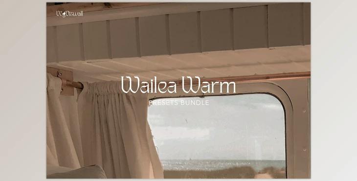 Wailea Warm Presets CreativeMarket-5977865 (DNG, XMP)